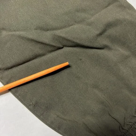 Rocaware Men's Joggers Stretch Drawstrings Olive Green Size XL ~Xl Side Pockets - Picture 8 of 9